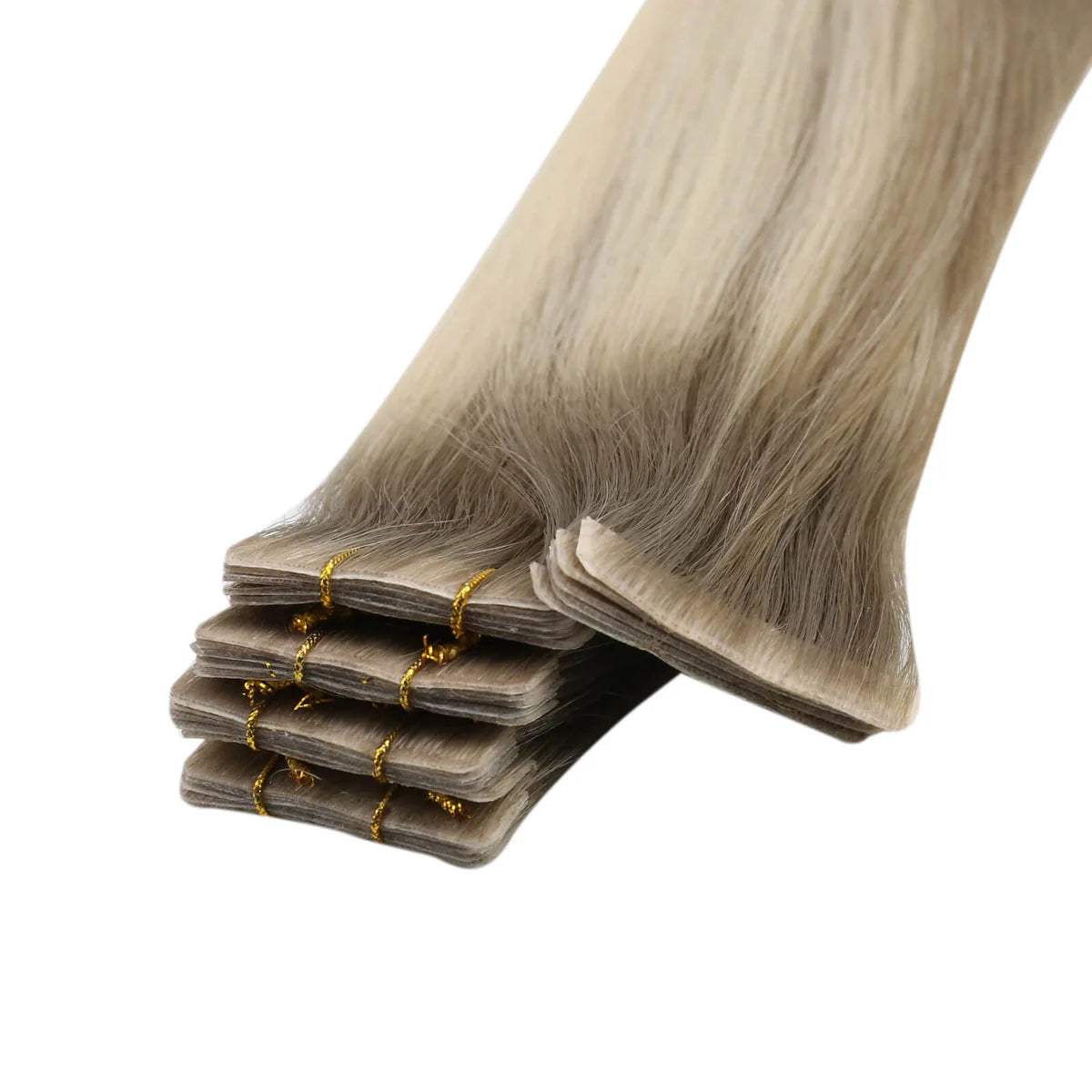 Luxury Tape-ins Invisible Injection Tape in Hair Extensions Virgin Human Hair Balayage #8/8/613