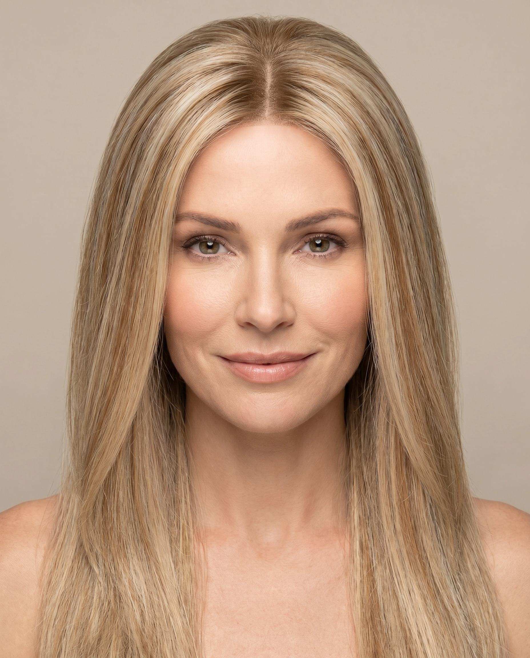 Professional Mono Top Women's Hair Topper